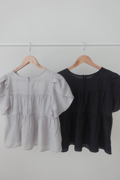 鬱金香袖康康blouse