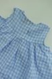 鬆餅格紋blouse