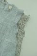 天使袖碎花blouse