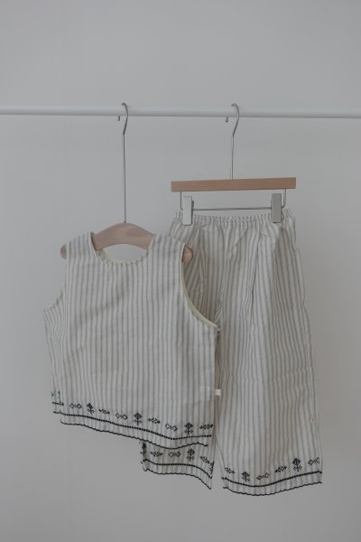 清涼刺繡套裝