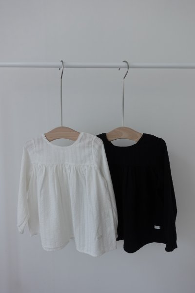 兩穿鈕扣blouse